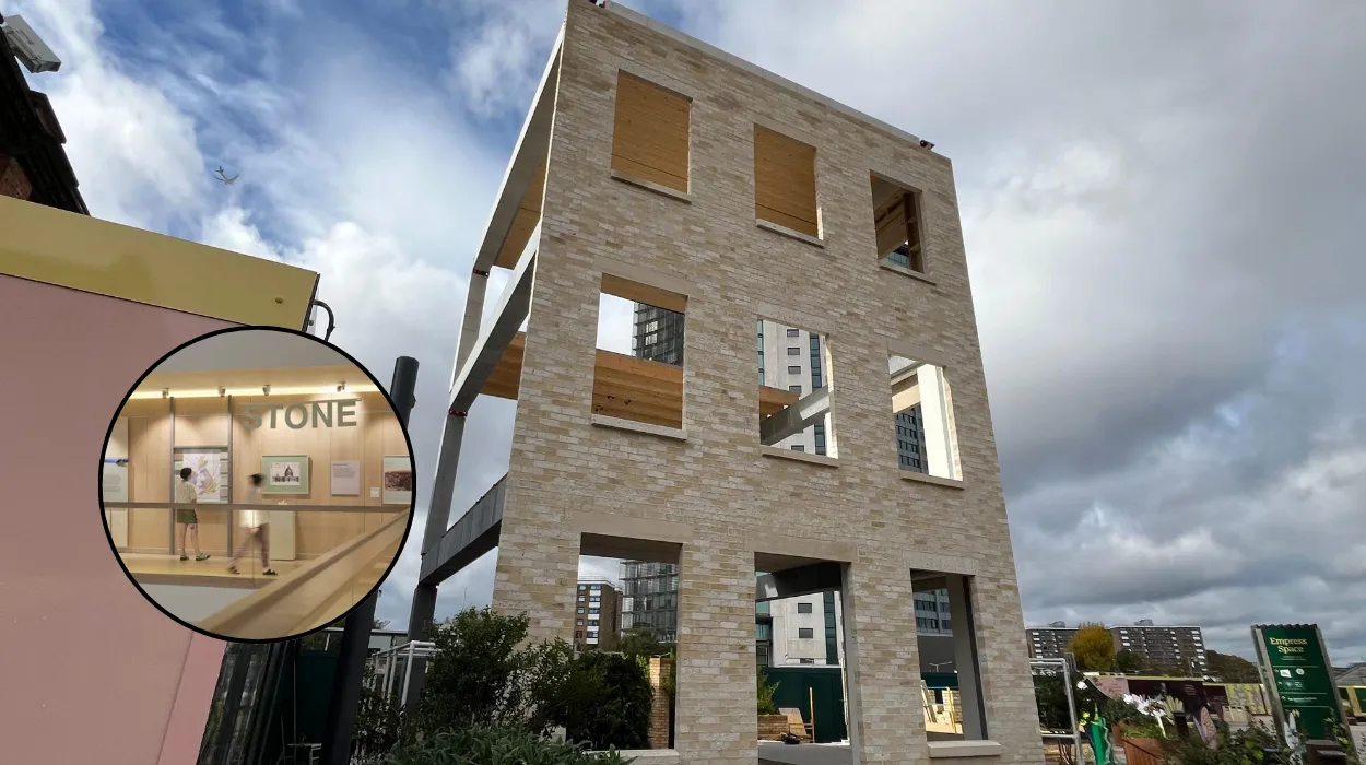 Design Museum’s West London Stone Demonstrator Shows Low Carbon