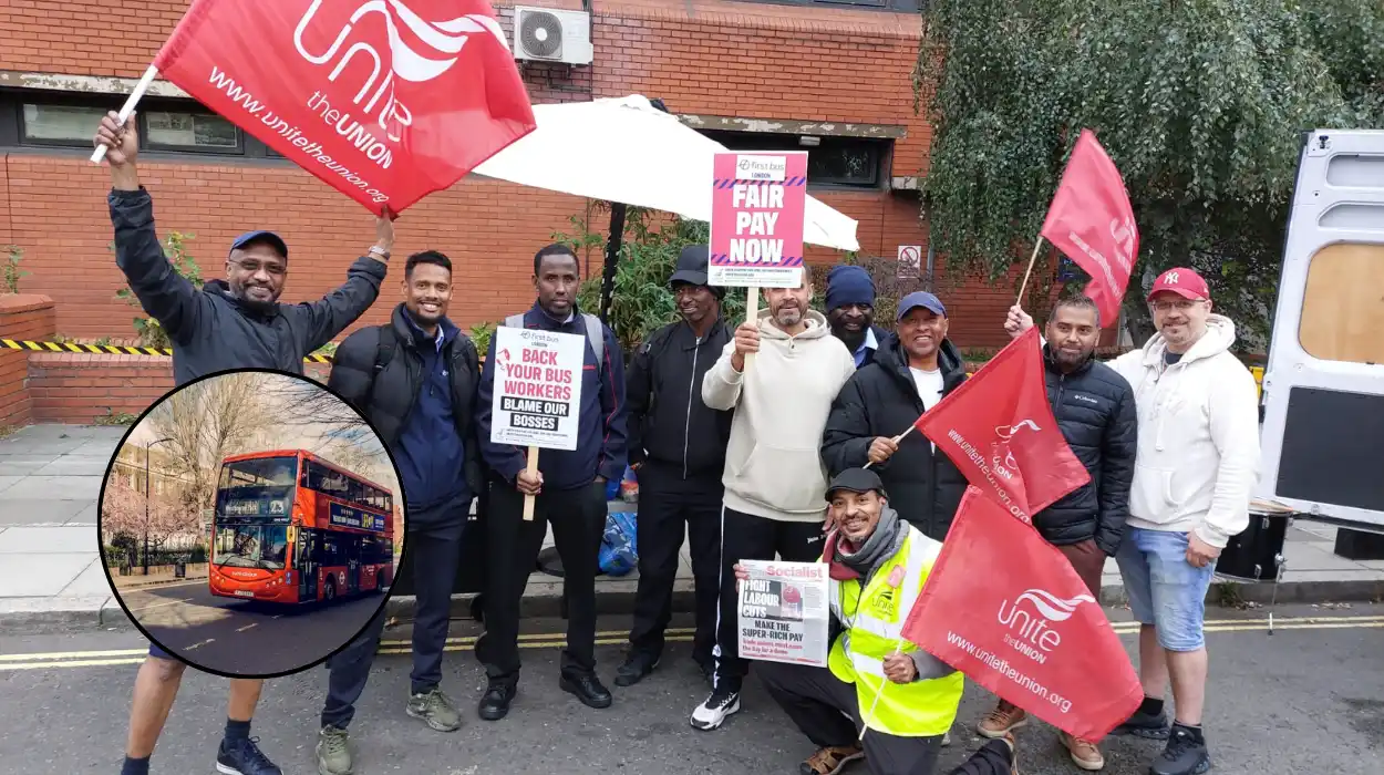 London Transit Bus Strike Escalates in West London November 2025
