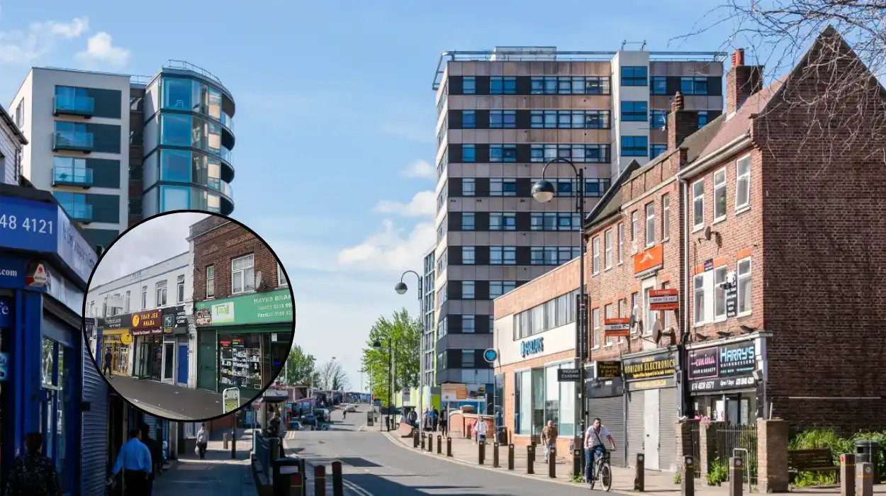 Hayes High Street West London: Shops, Shoplifting & Community