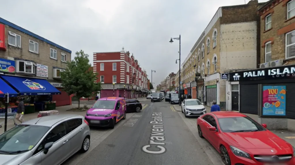 What makes Harlesden's food scene unique compared to other London neighborhoods?