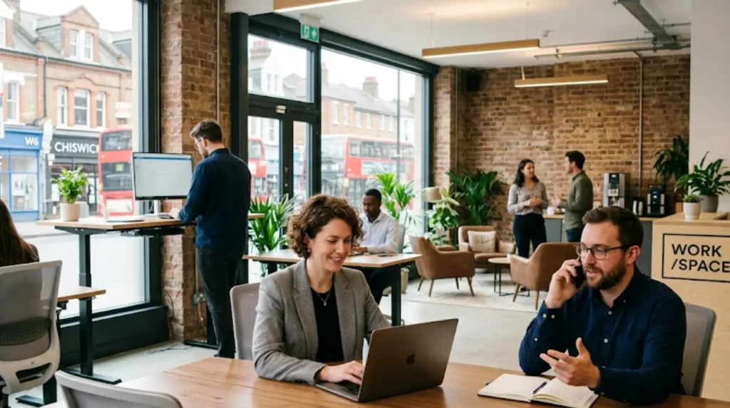 How has coworking in West London developed?