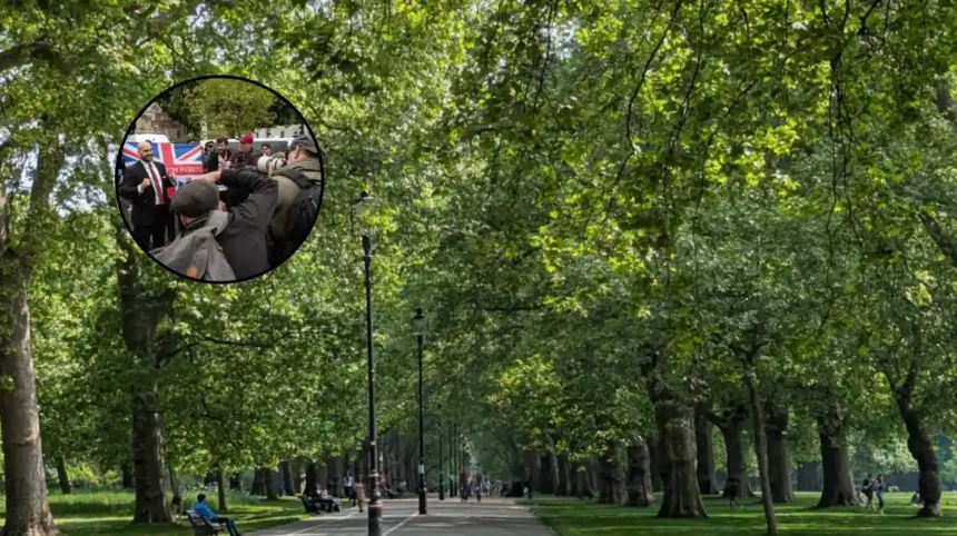 Anti-Racist Counter-Protesters Outnumber Ukip Rally in Hyde Park London 2026