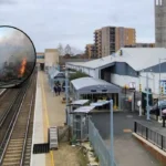 London Waterloo SWR Trains Delayed After Feltham Trackside Fire West London 2026