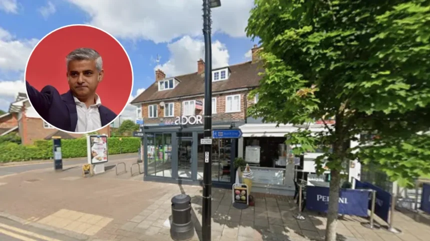 Sadiq Khan Enjoys Sunday Brunch in Hatch End Cafe, Harrow 2026